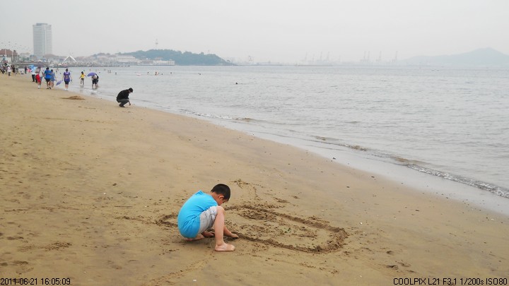 烟台海滩